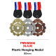 Plastic Hanging Medal PMHM006