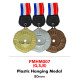 Plastic Hanging Medal PMHM007