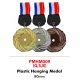 Plastic Hanging Medal PMHM009