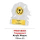 Acrylic Plaque PPEM18085