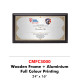 Custom Made Wooden Plaque CMFC3000
