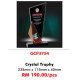 Crystal Trophy GCP3754