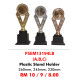 PLASTIC STAND MEDAL PSEM13194LB