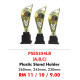 PLASTIC STAND MEDAL PSES354LB